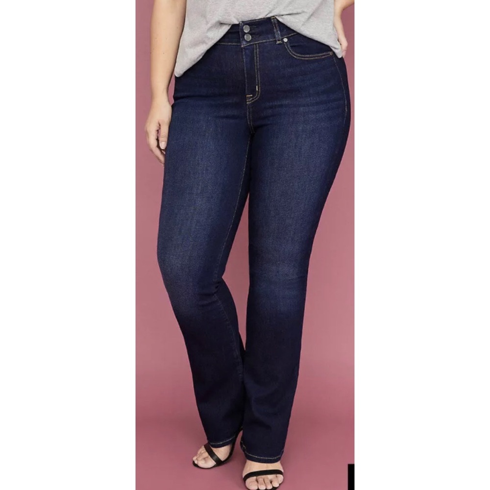 Lane Bryant Dark wash bootcut jeans Size 16